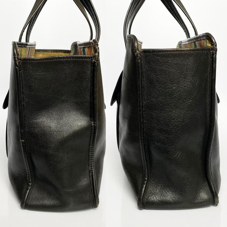 Bonnie Medium Leather Shopping Tote - Chestnut Brown main image 1