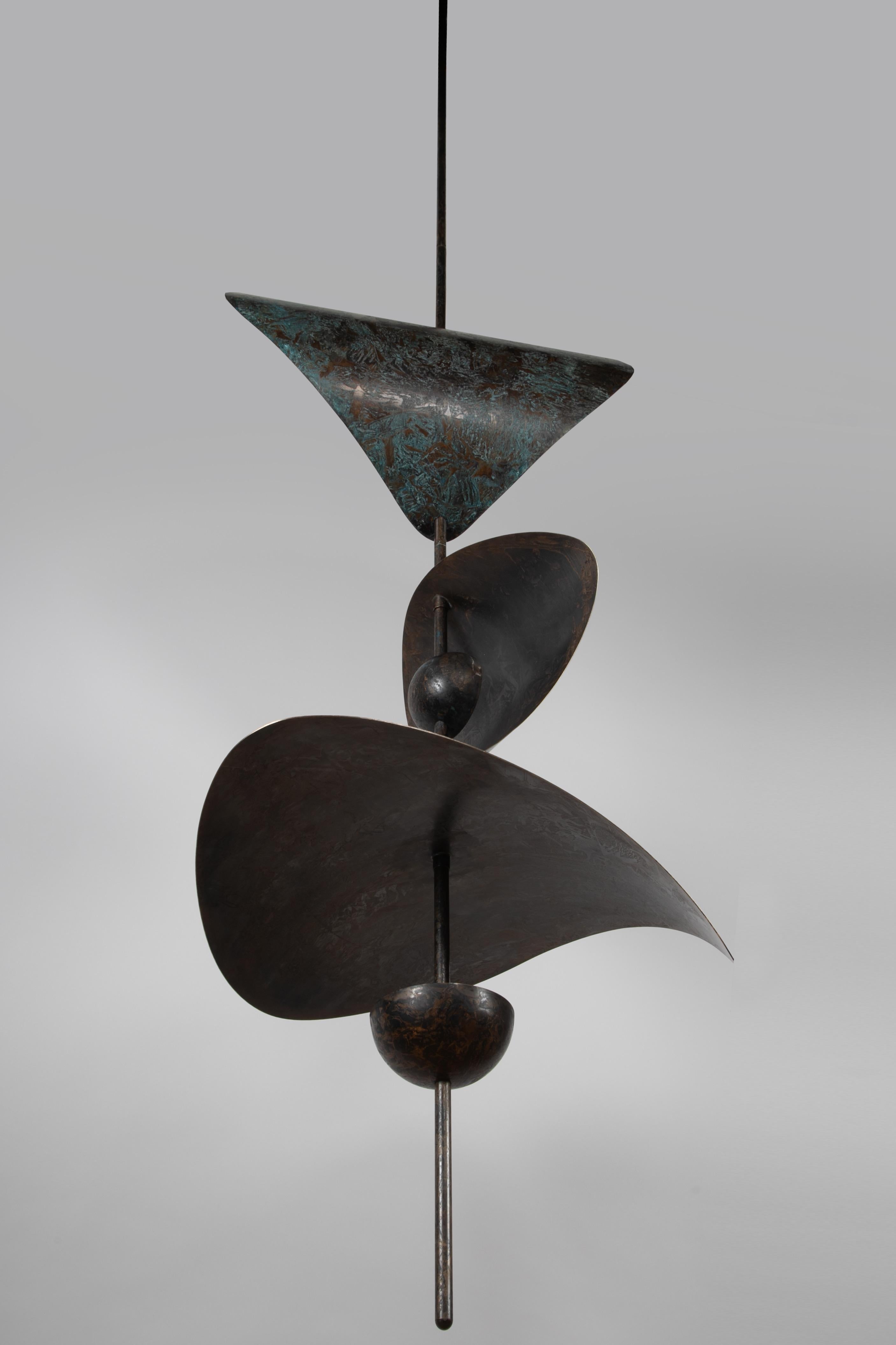 Scandinavian Bonnie Config 1 Contemporary Custom Extra Large LED Sculptural Chandelier For Sale