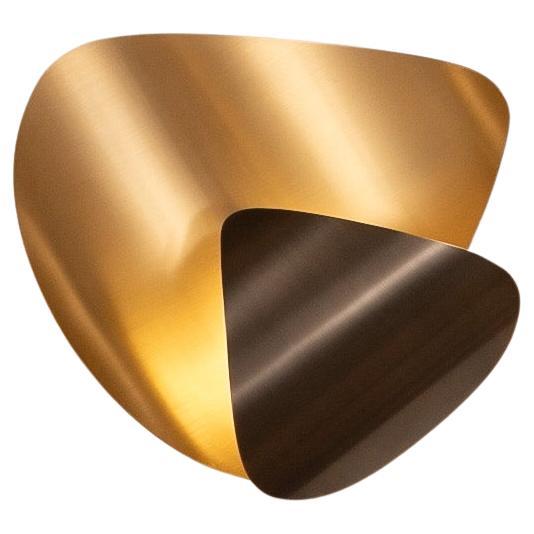 Bonnie Contemporary LED-Leuchte @ 96cm/37". Massives Messing, handgefertigt in Schweden im Angebot