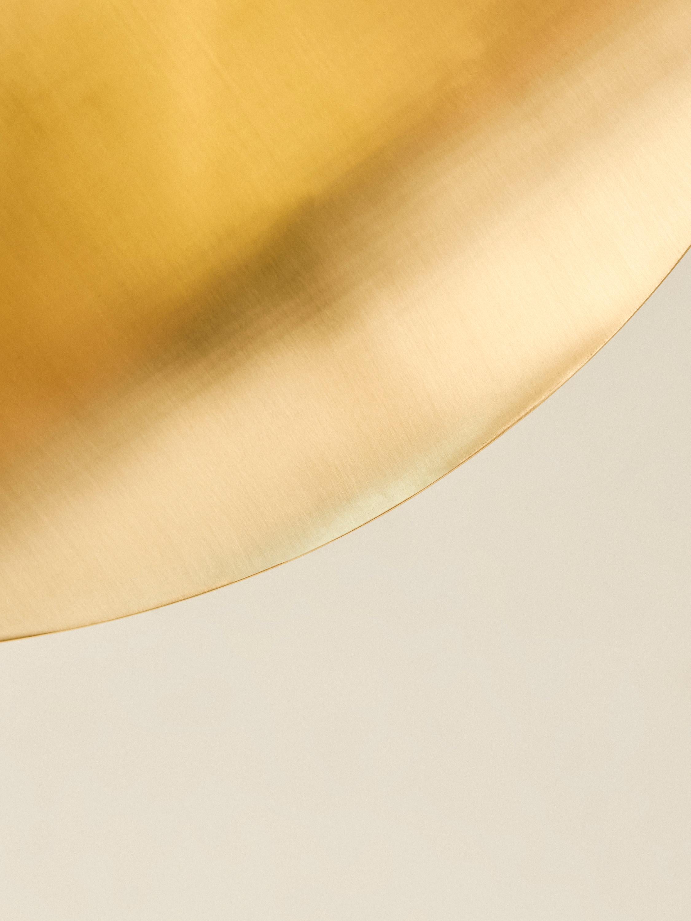 Petite suspension LED Bonnie Contemporary, laiton massif ou chromé, fait/fini à la main en vente 9