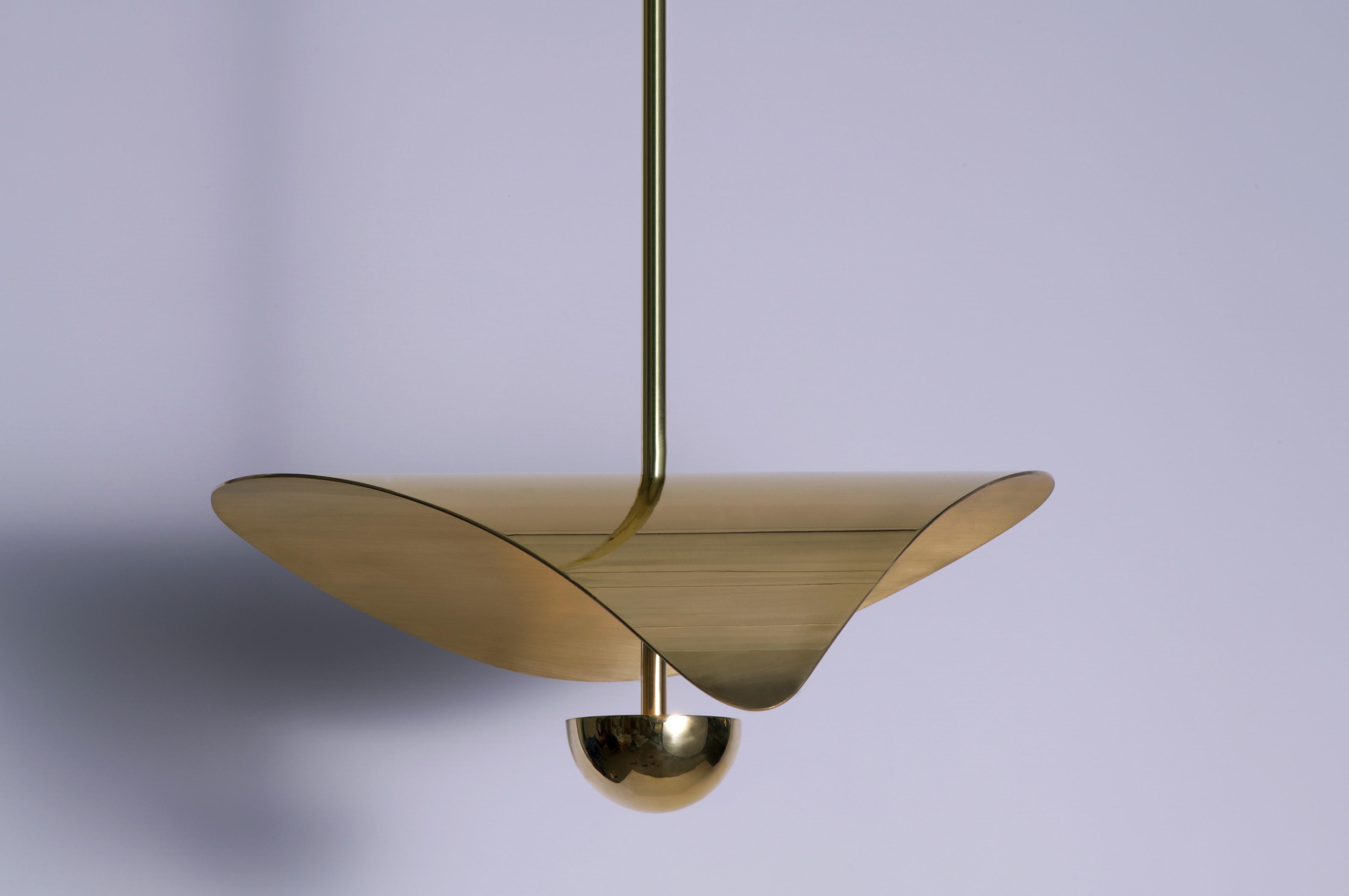 Bonnie Colgante LED Contemporáneo Pequeño, Latón Macizo o Cromado, Hecho a Mano/Acabado Escandinavo en venta