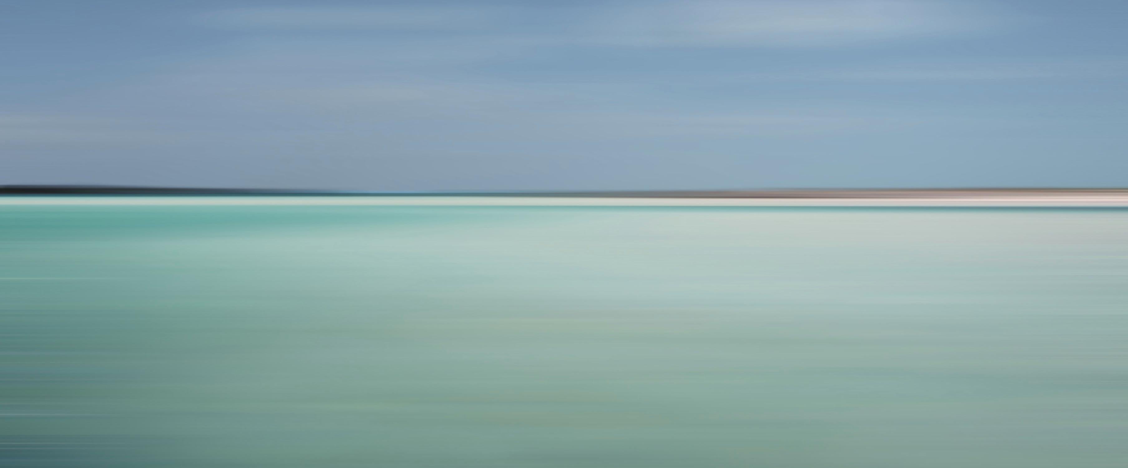 Bonnie Edelman: „Tranquilo Beach Panorama, T&C“, Fotografie, Scapes Series, 2011 im Zustand „Neu“ im Angebot in New York, NY