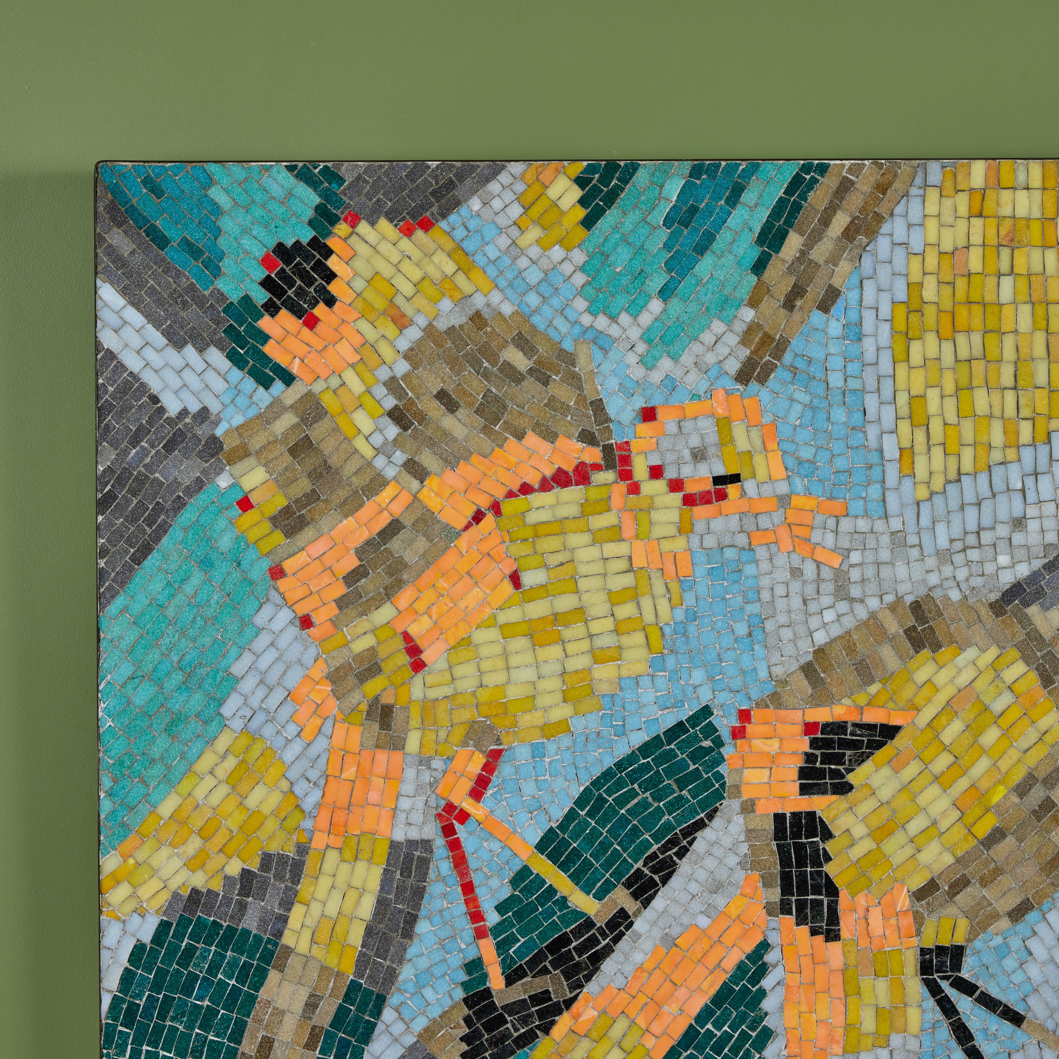 American Bonnie Jean Malcolm Mosaic Wall Art