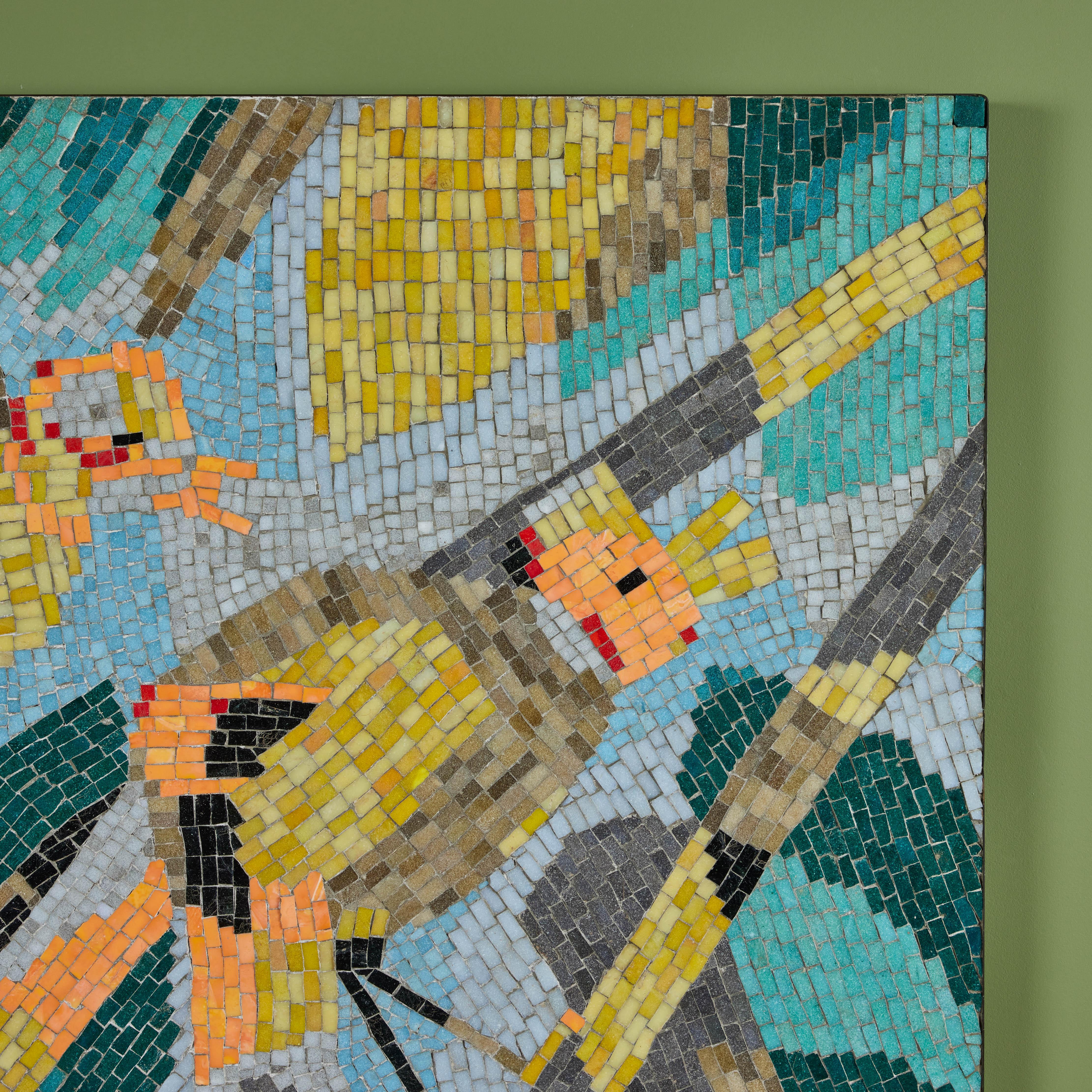 Bonnie Jean Malcolm Mosaic Wall Art In Good Condition In Los Angeles, CA
