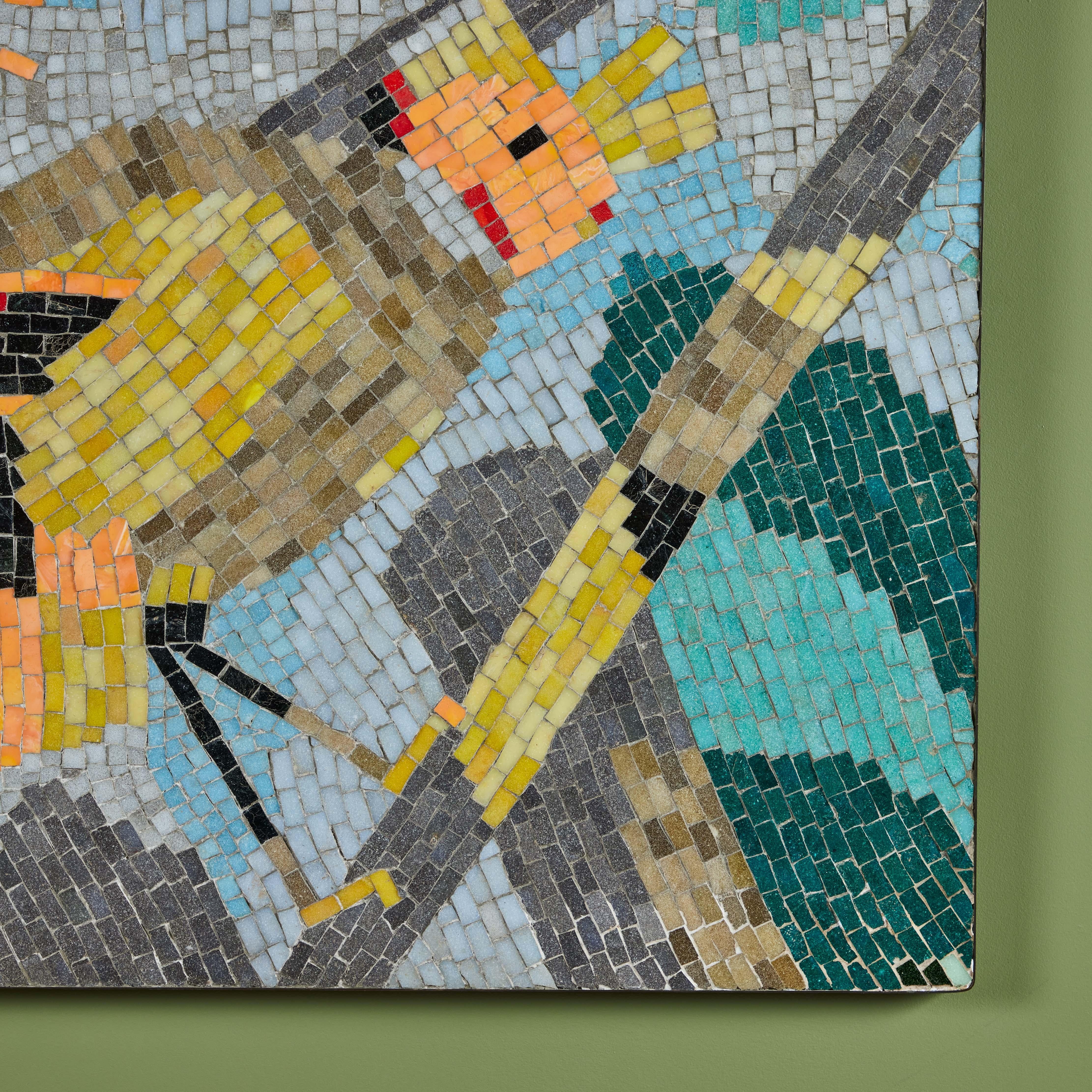 Ceramic Bonnie Jean Malcolm Mosaic Wall Art