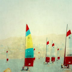 Used Hobie Red Cat, Photograph, Archival Ink Jet