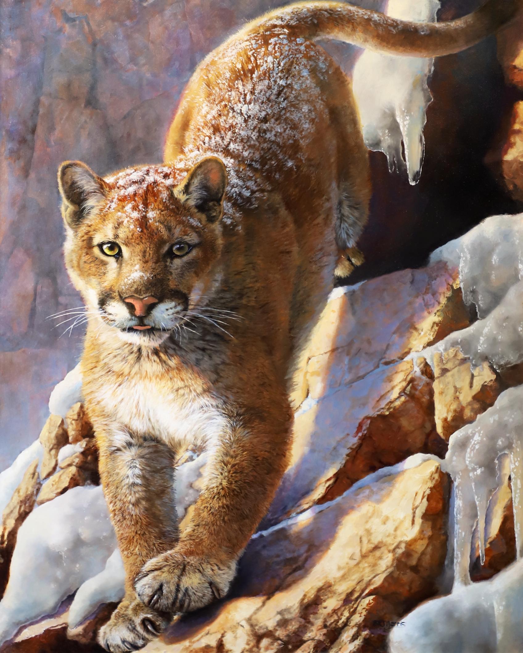 Avalanche - Painting by Bonnie Marris