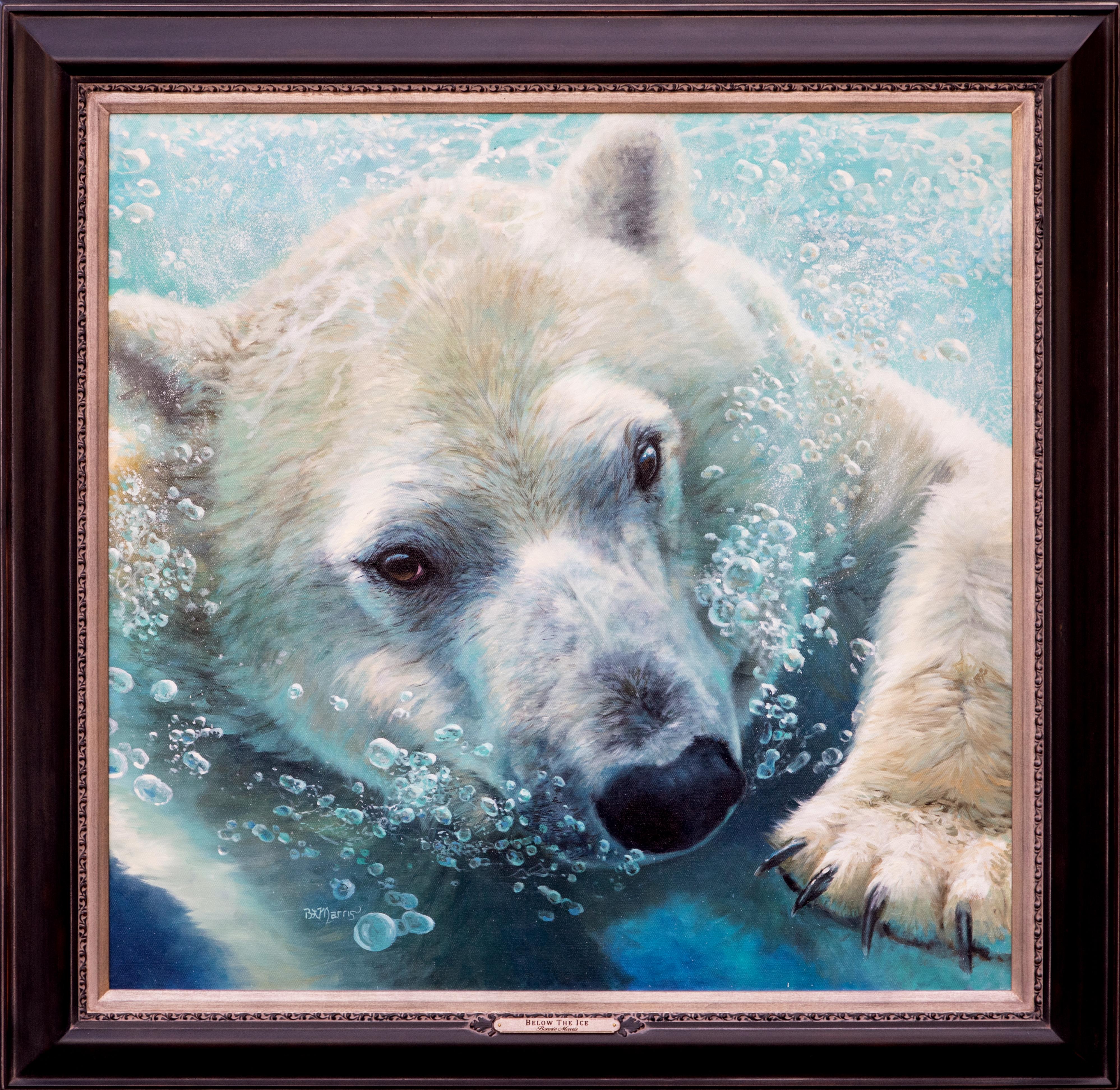 Bonnie Marris Animal Painting - Below the Ice