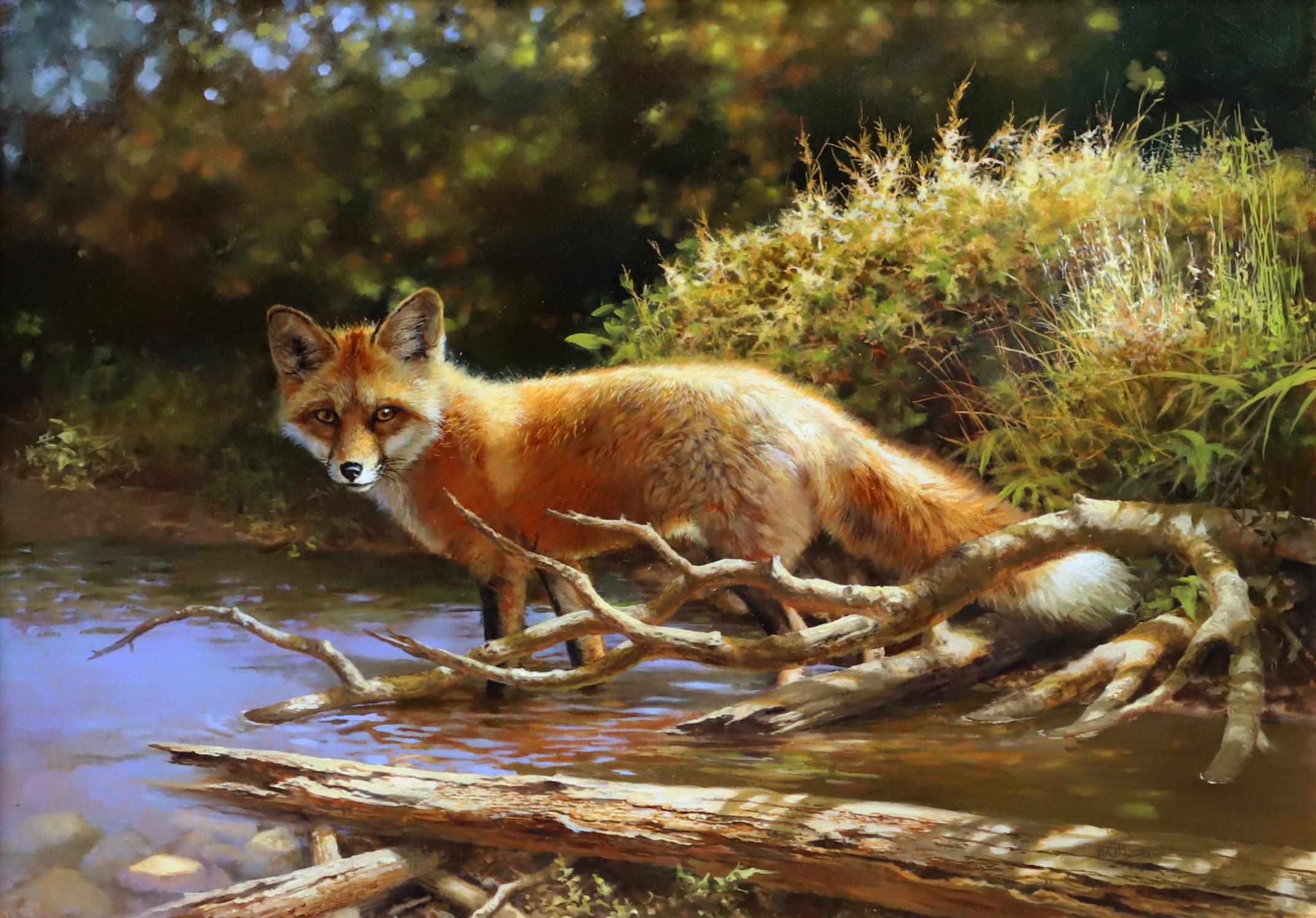 septembre sur Honey Creek - Painting de Bonnie Marris