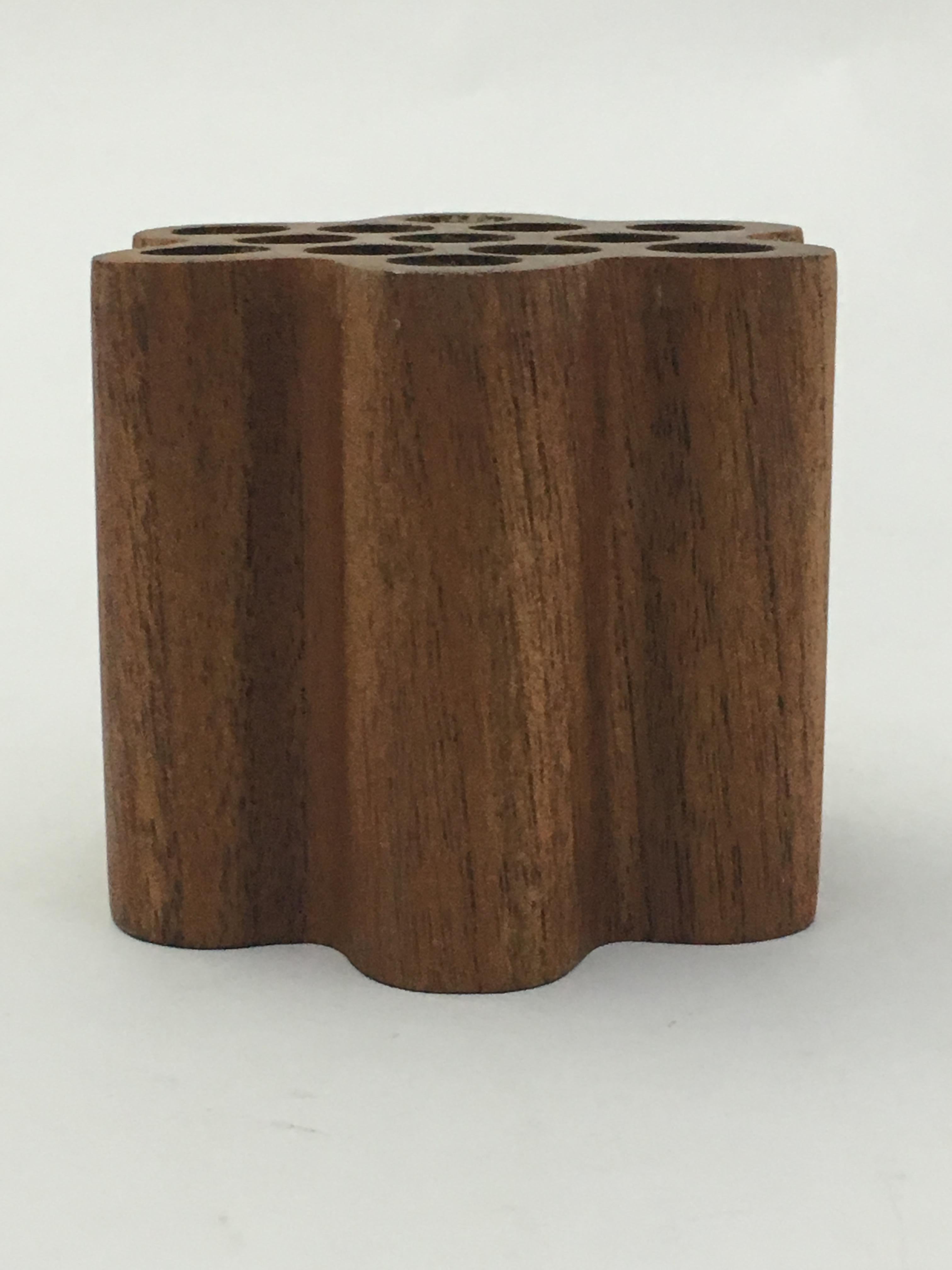 Swedish Bonniers Sweden Teak Pen or Pencil Holder