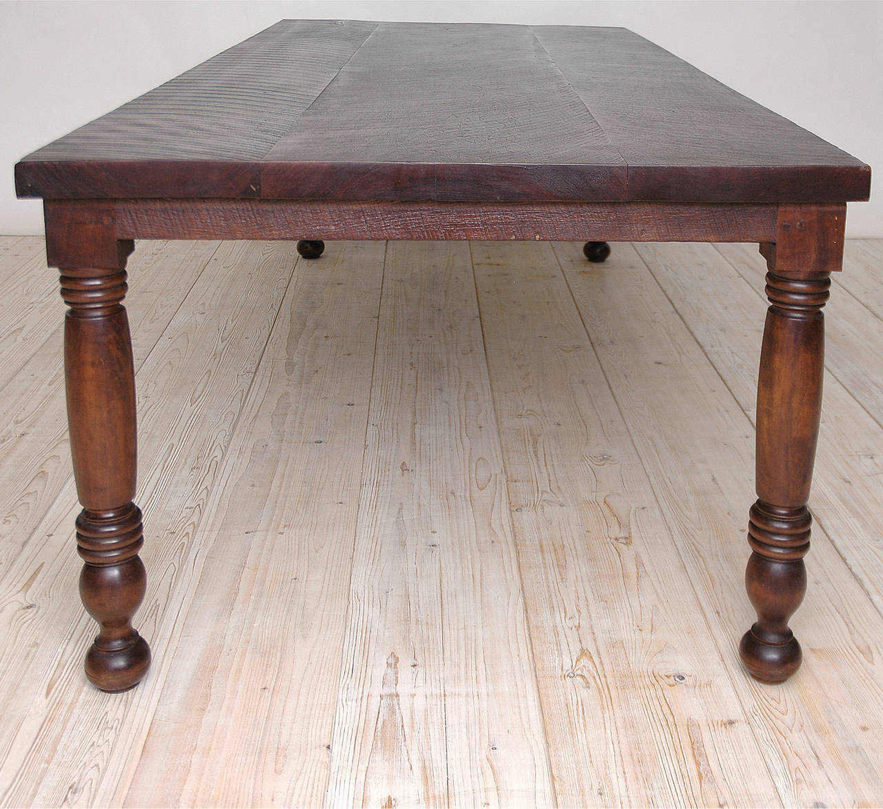 
We are just completing this exact table in American cherry. It is 10' long x 41 1/2
