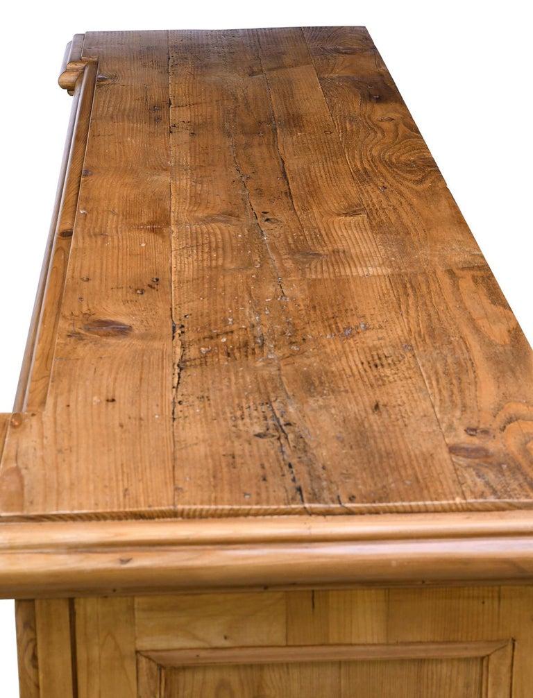 Contemporary Bonnin Ashley Custom Made Sideboard Cabinet in Repurposed European Pine