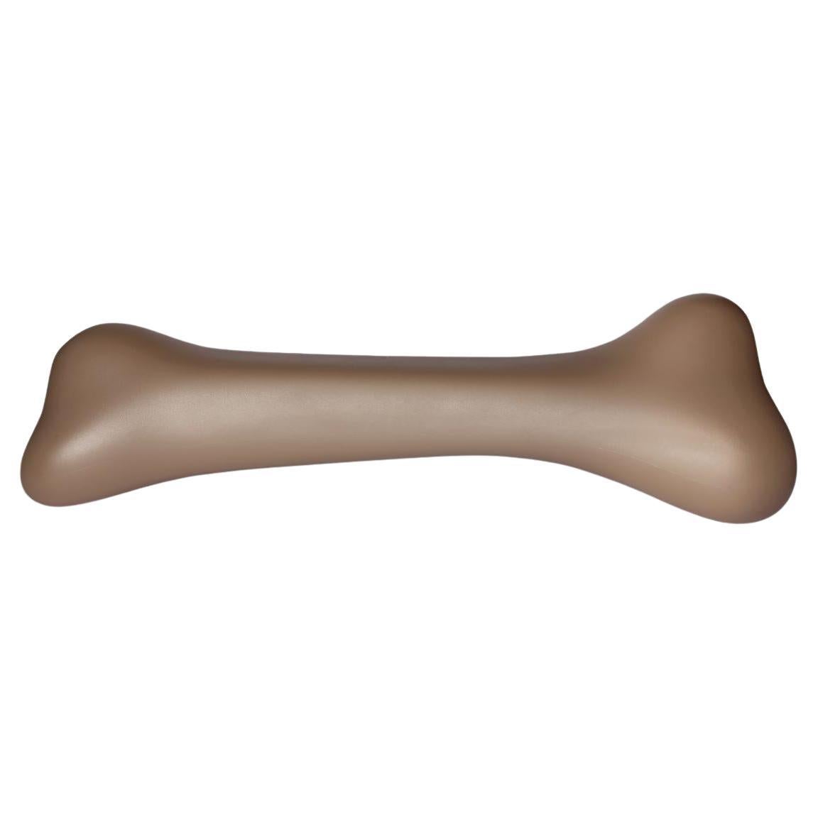 Bonos Bench Outdoor in Dove Grey Recyclable Polyethylene by Dai Sugasawa