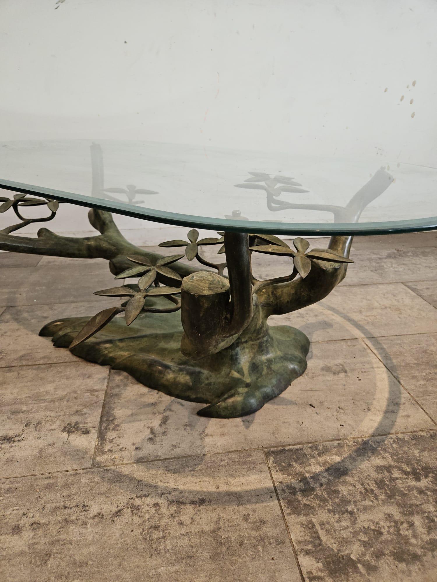 Mid-Century Modern Table basse Bonsai par Willy Daro en vente