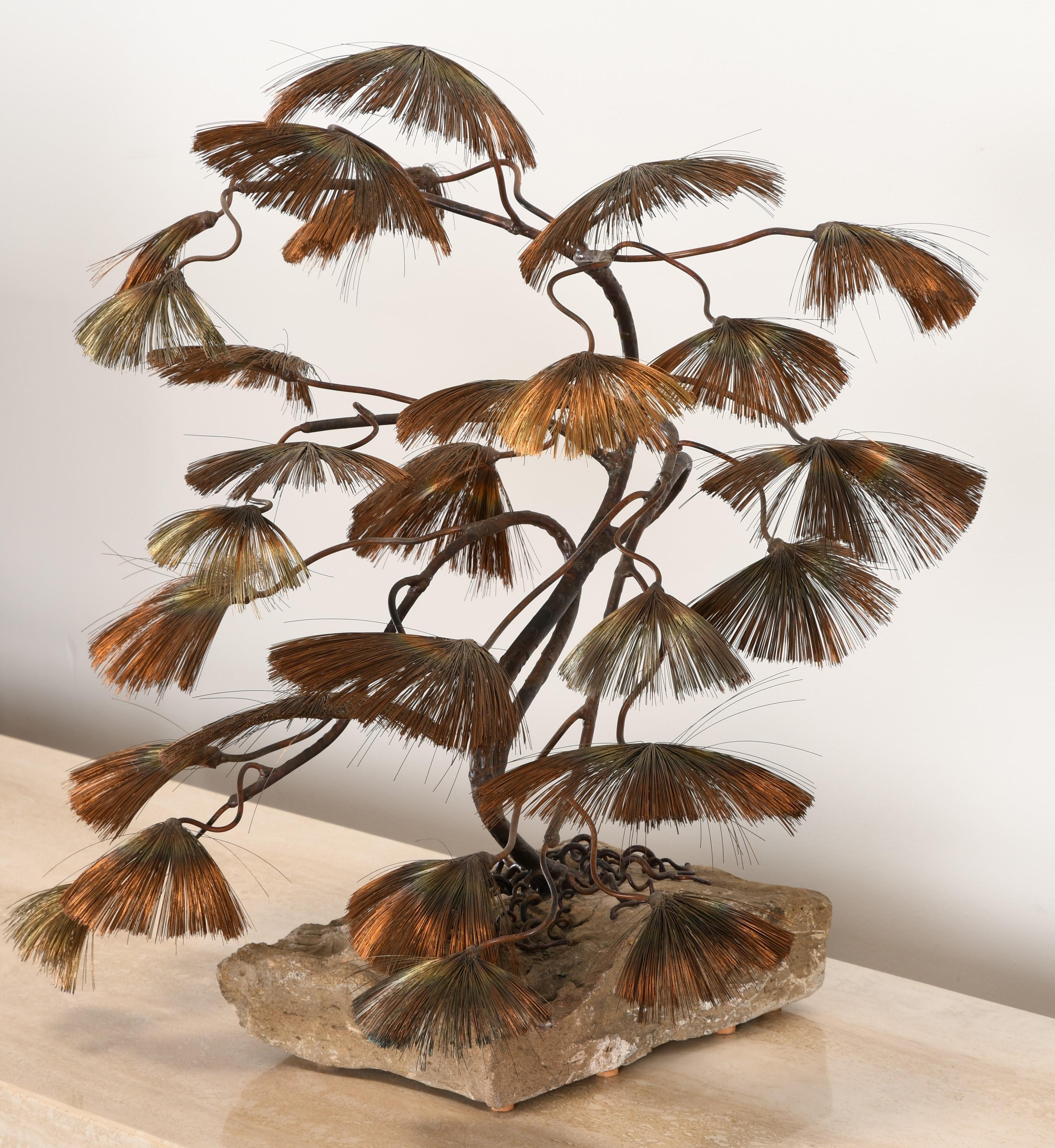 Bonsai Tree Sculpture by John Steck, 1960s In Good Condition In Hamburg, PA