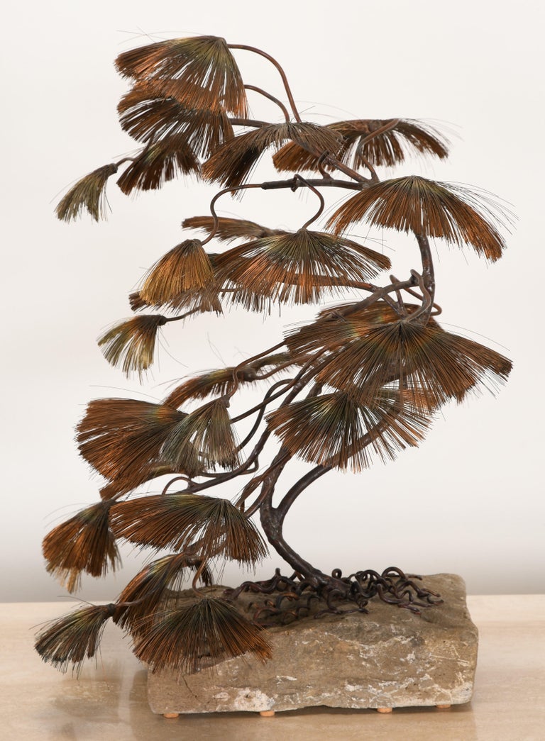 Bonsai Tree Sculpture by John Steck, 1960s at 1stDibs