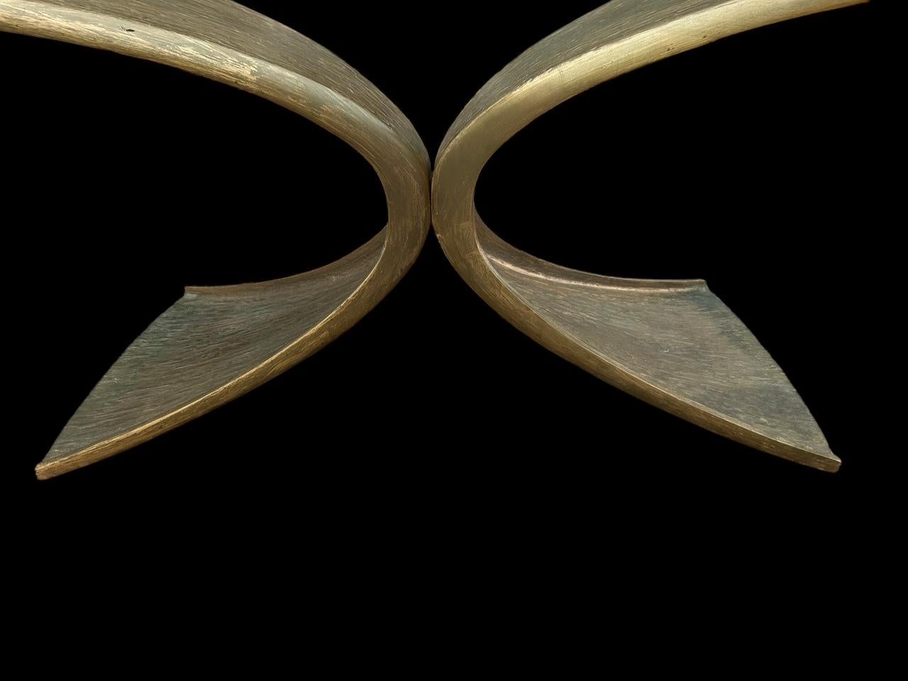 Bronze Table à coiffe Luciano Frigerio en vente