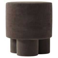 Pouf BOO Velours Brown par Hermhaus