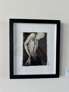 " Finding New Knots in the Same Thread" Gemälde 8" x 6" Zoll von Booboo Stewart