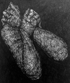 "Supongo que nunca se va de verdad" (ENMARCADO) Pintura 14x11 in by Booboo Stewart