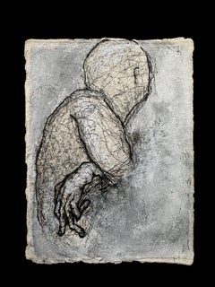 "Pienso más de lo que quiero pensar" Pintura 8" x 6" pulgadas de Booboo Stewart