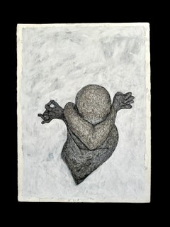 „Life Attracts Life“ (FRAMED) Gemälde 30" x 22" Zoll von Booboo Stewart