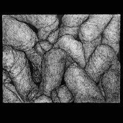 „Trying to Figure Out a Feeling“ (FRAMED) Gemälde 18 x 24 Zoll von Booboo Stewart