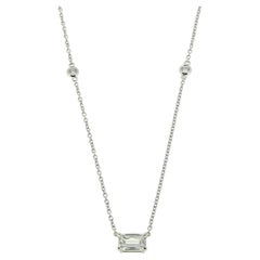 Boodles 0.78 Carat Diamond Ashoka Cut Solitaire Pendant Necklace
