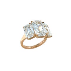 Boodles, 11.30 Carats Ashoka Three Stone Diamond Engagement Ring