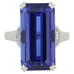 Boodles, bague en tanzanite 15,02 carats et diamants