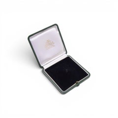 Boodles and Dunthorne Vintage Leather Jewellery Box, Circa 1970s to 1990s