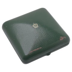 Boodles and Dunthorne Vintage Leather Jewellery Box, Circa 1970s to 1990s
