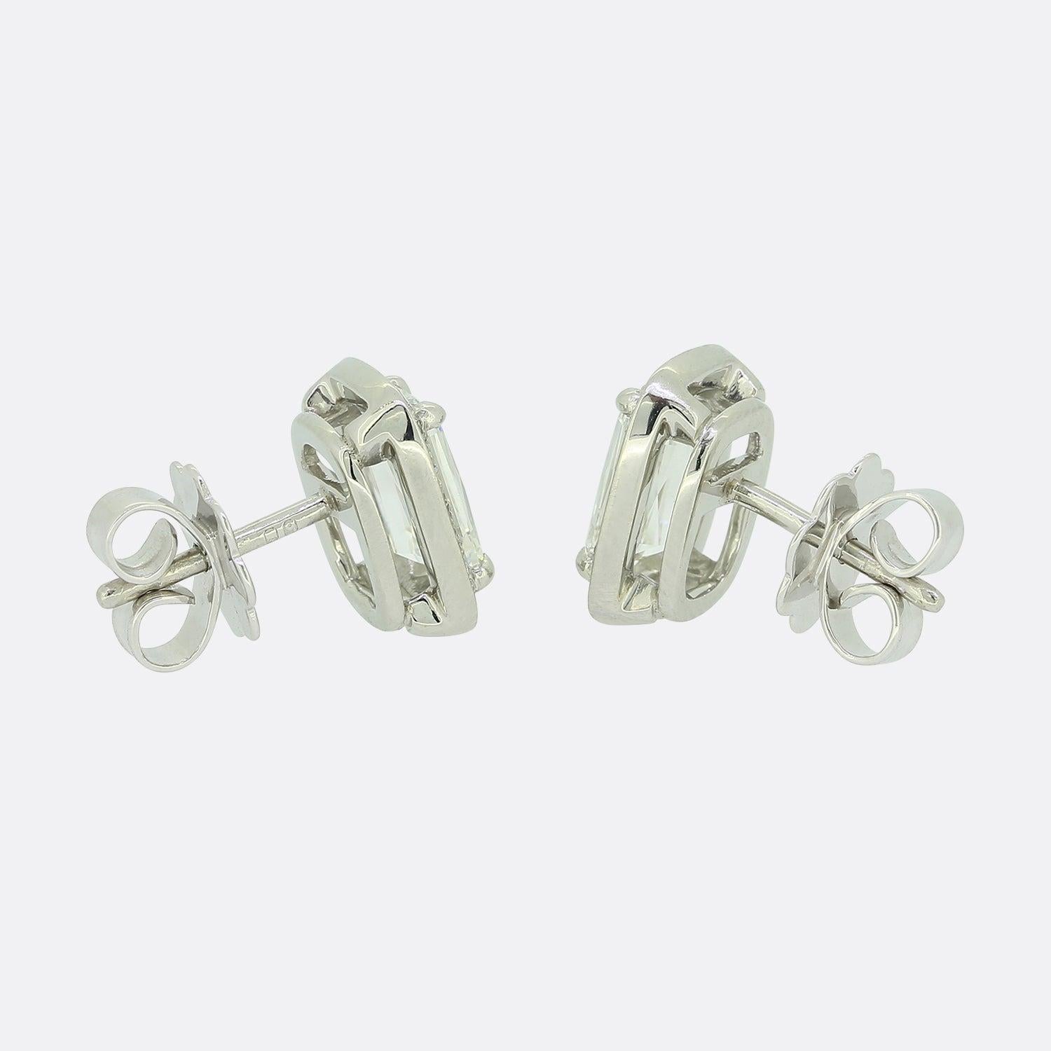 Boodles Pendientes de diamantes talla Ashoka de 2,0 quilates en Excelente estado para la venta en London, GB