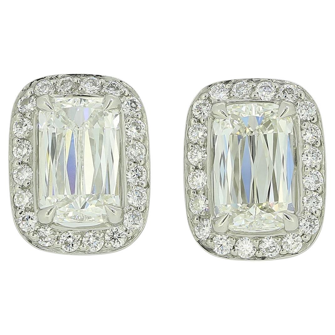 Boodles Pendientes de diamantes talla Ashoka de 2,0 quilates