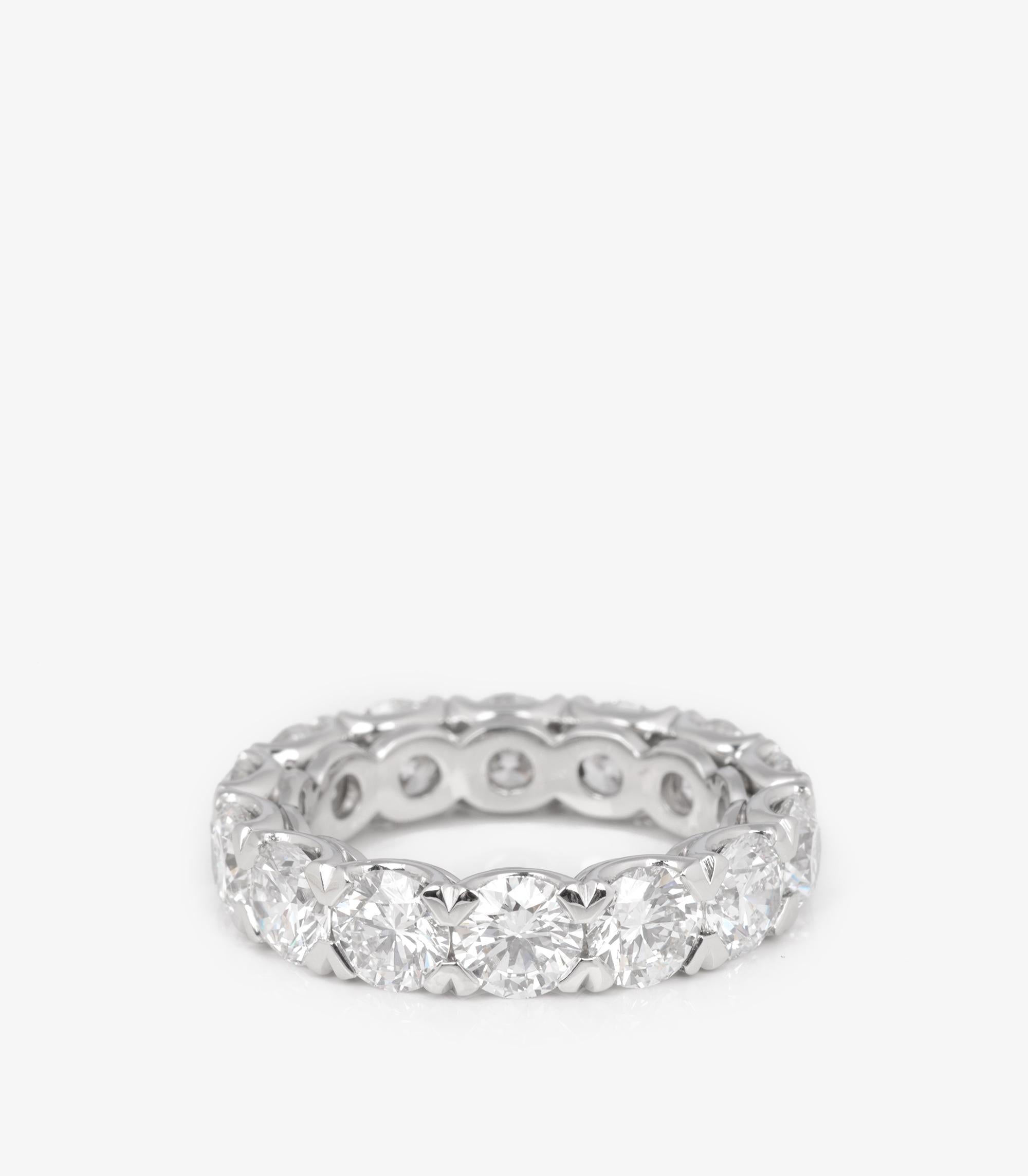 Boodles Brilliant Cut 6.01ct Diamond Platinum Full Eternity Ring

Product Details
Xupes Ref: COMJ733
Brand: Boodles
Model: Full Eternity Ring
Type: Ring
Age: 2010
Accompanied By: Boodles Box, Sales Receipt, Valuation Certificate
Material(s):