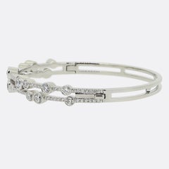 Boodles Diamant-Doppel-Wasserfall-Armreif