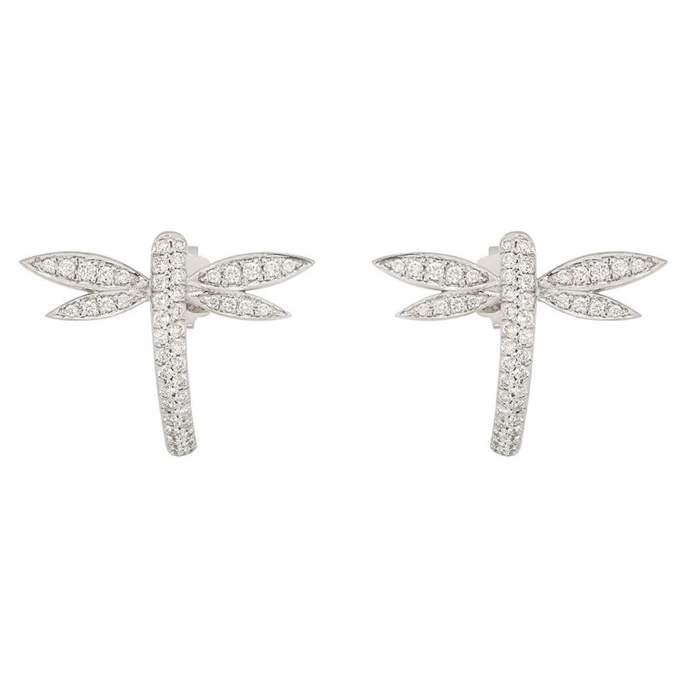 Boodles Diamond Dragonfly Earrings