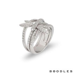 Boodles Diamond Dragonfly Ring 1.12 Carat