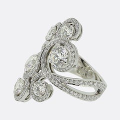 Boodles Diamond Ripple Ring
