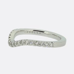 Anillo de boda Boodles Diamond Wishbone