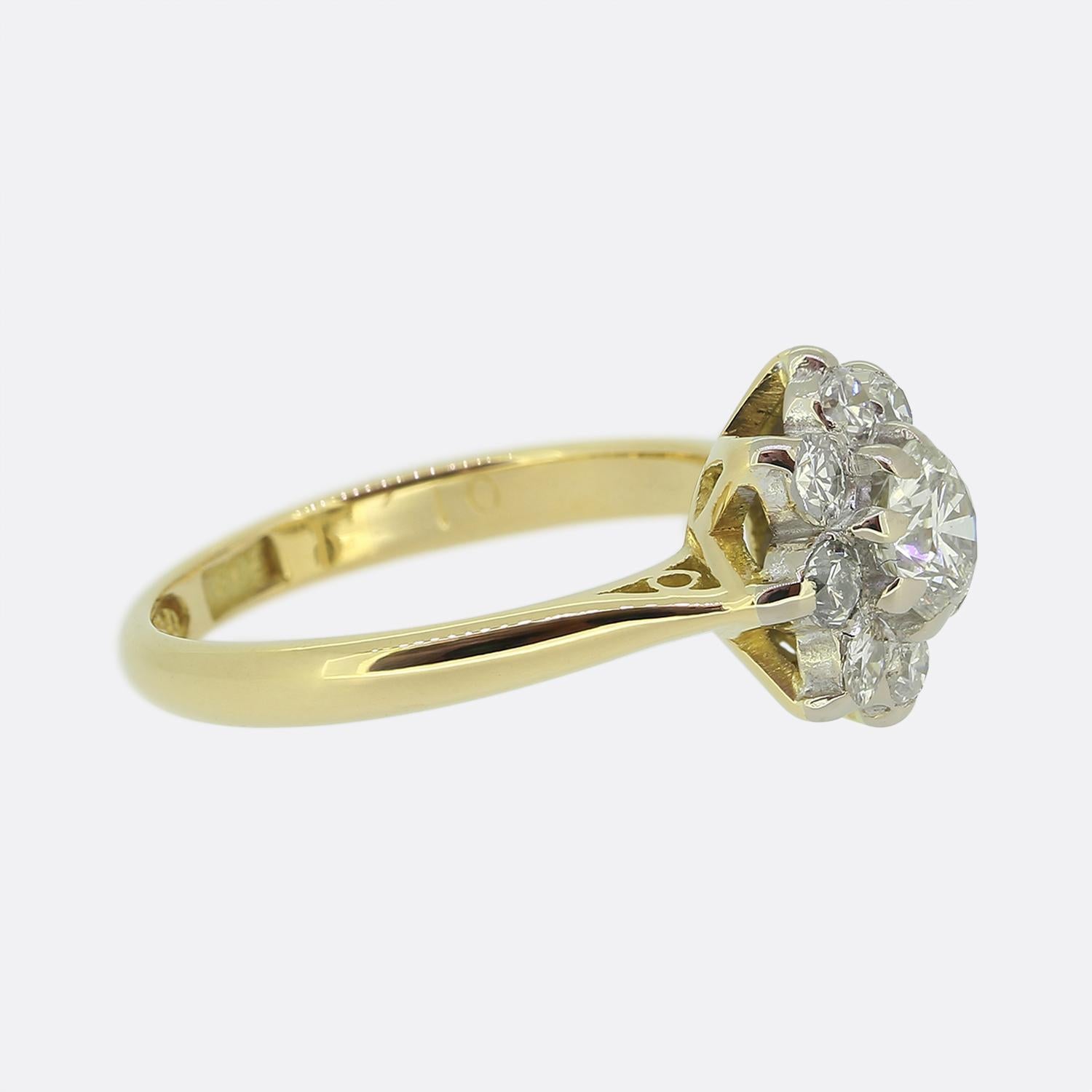 Brilliant Cut Boodles & Dunthorne Diamond Cluster Ring