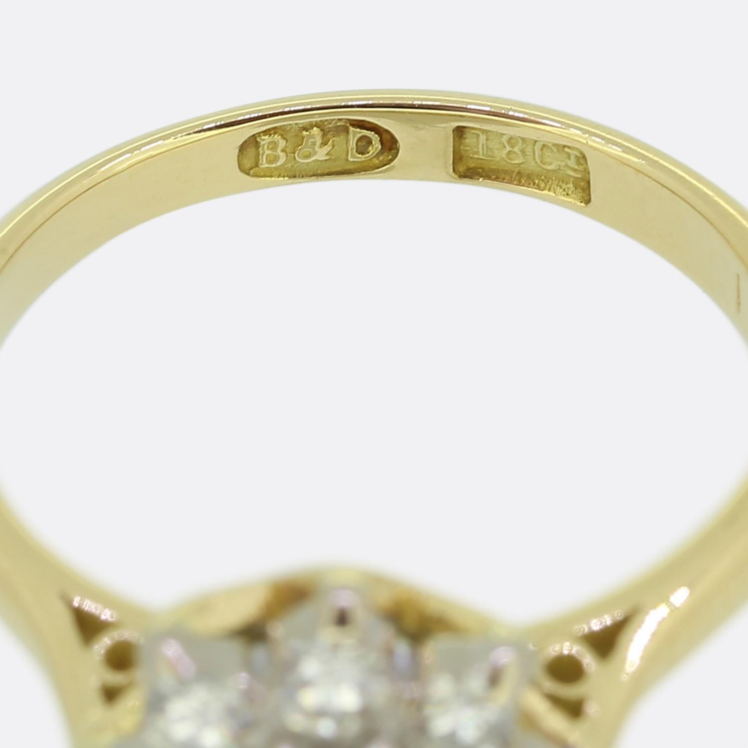 Women's or Men's Boodles & Dunthorne Diamond Cluster Ring