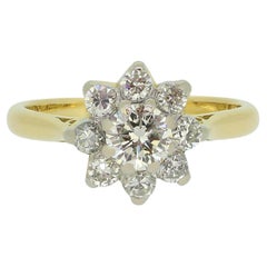 Anillo de diamantes en racimo Boodles & Dunthorne