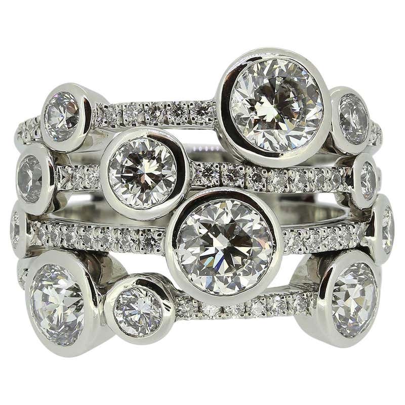 Boodles Diamond Ripple Ring For Sale at 1stDibs