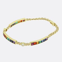 Boodles Multi Gemstone Rainbow Bracelet