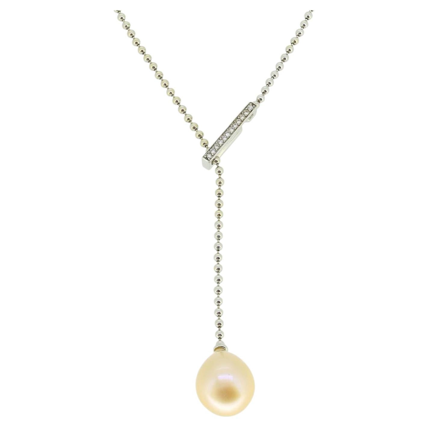 Collar de perlas y diamantes Boodles