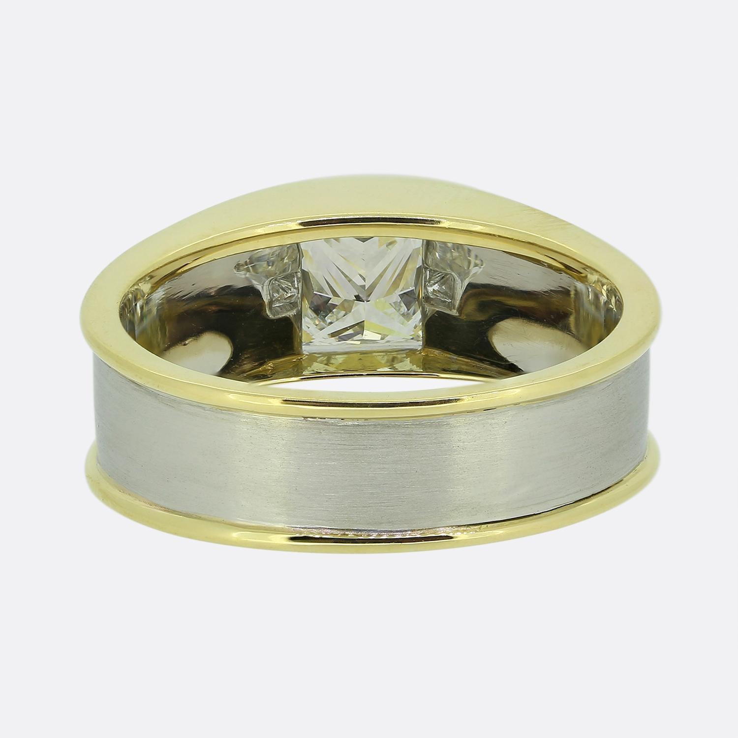 Women's or Men's Boodles Princess Cut Diamond Ring For Sale