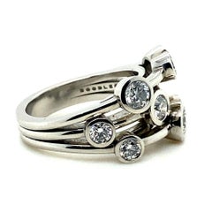 Boodles Raindance Diamond Platinum Ring