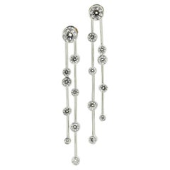 Boodles Raindance Lange Diamant-Tropfen-Ohrringe