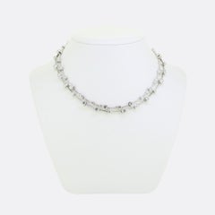 Collier Boodles Raindance à deux rangées de diamants